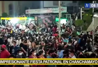 Chanchamayo: Realizan multitudinaria fiesta patronal pese a pandemia.