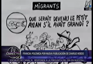 Charlie Hebdo desata polémica por comparar a niño sirio con violadores