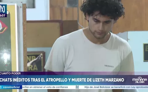 Chats inéditos tras el atropello y muerte de Lizeth Marzano