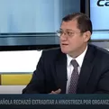 Chávez Cotrina sobre caso Hinostroza: Abogado del Estado debe apelar decisión española