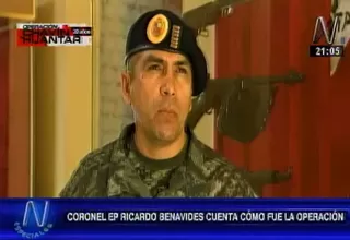 Chavín de Huántar: coronel Benavides Febres explicó cómo se realizó el rescate