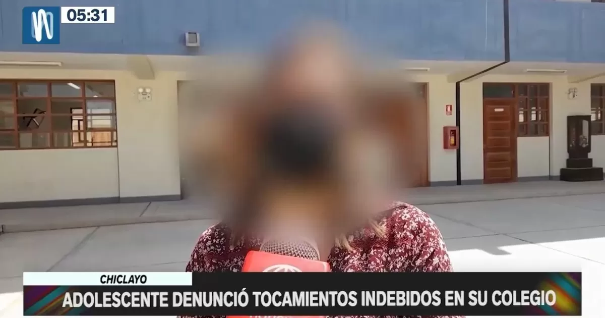 Chiclayo: Adolescente denunció tocamientos indebidos por parte de sus compañeros en el colegio