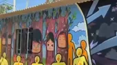 Chiclayo: realizan murales contra la violencia familiar  - Noticias de violencia