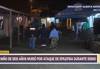 Chilca: Niño de 6 años murió por ataque de epilepsia durante sismo