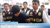 Chimbote: Capturan a delincuente que escapó de complejo policial en Surquillo - Noticias de chimbote