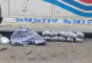 Chimbote: intervienen a mujer con bolsas de marihuana en ómnibus interprovincial 