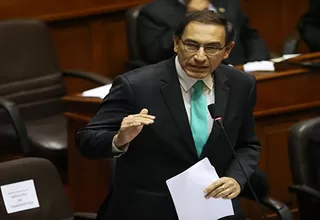 Vizcarra: "Tengo la confianza de haber obrado de manera correcta"