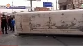 San Martín de Porres: Choque de vehículos de transporte público dejó 33 heridos - Noticias de transporte-interprovincial