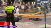 Chorrillos: Hombre de 26 años es asesinado por sujetos en motocicleta - Noticias de reparacion-civil