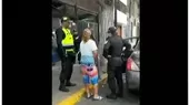 Chorrillos: Mujer atacó con jeringas a pasajeros de buses  - Noticias de bus