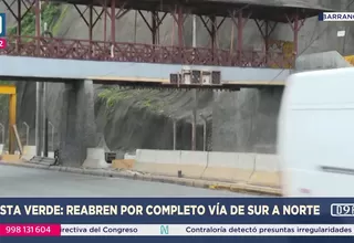 Chorrillos: reabren vía tras daño en malecón La Herradura