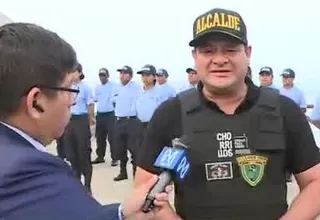 Chorrillos refuerza seguridad con 200 serenos adicionales para el plan 'Navidad Segura'