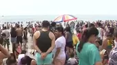 Chorrillos: se reporta aglomeración de personas en playa Agua Dulce - Noticias de falta-agua