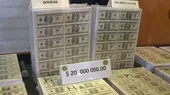 Chosica: cae banda criminal con US$ 20 millones falsos tras intervención - Noticias de billetes