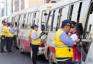 'Chosicano': Municipalidad fiscaliza acatamiento de cancelación de ruta