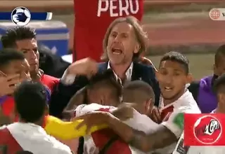 Christian Cueva anotó un golazo de tiro libre para el 2-1 peruano ante Venezuela