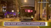 Ciclista murió atropellada por un bus del Corredor Azul - Noticias de corredor-complementario