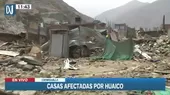 Cieneguilla: Huaico arrasó con toda una manzana - Noticias de huaico