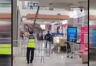 Cierran Mall Plaza Bellavista tras caída parcial de techo