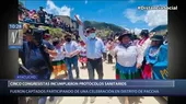 Ayacucho:  5 congresistas incumplieron protocolos sanitarios durante celebración en el distrito de Paccha - Noticias de protocolos-sanitarios