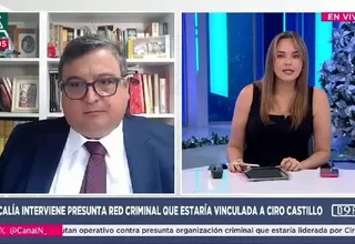 Ciro Castillo enfrentaría hasta 20 años por colusión agravada