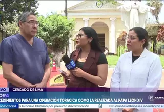 Papa León XIV: cirugía podría ser suficiente si los análisis descartan diseminación del cáncer