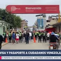 Ciudadanos venezolanos deben presentar desde hoy pasaporte y visa para ingresar a Per&uacute;