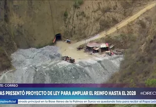 Cívico Obras presenta proyecto de ley para ampliar la vigencia del Reinfo hasta 2028