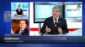 Cluber Aliaga: "Un ministro de Estado ingresa para servir a la Nación, no a la primera ministra" - Noticias de servir