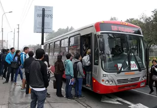 Cobro de pasajes en los corredores será con tarjeta desde abril