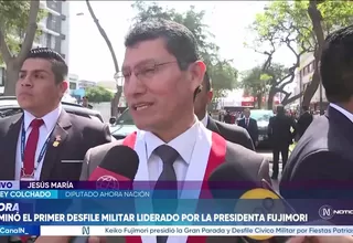 Colchado indica que se fiscalizará labor de Astudillo en Mininter