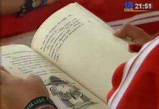 Colegio en Jicamarca desarrolla programa "Me gusta leer"