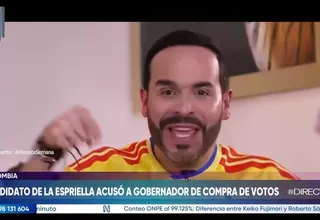 Colombia: De la Espriella acusó a gobernador de compra de votos
