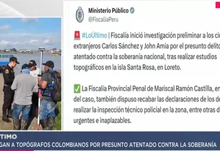 Colombianos investigados por atentado contra soberanía nacional