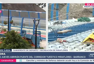 Puente La Paz en Miraflores: motos no podrán cruzar corredor