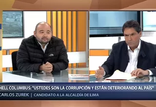 Columbus y Zurek tuvieron cruce de palabras en intenso debate