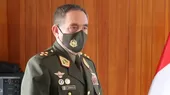 Comandante general de Ejército EP Walter Córdova Alemán presentó su carta de renuncia - Noticias de carta-bomba