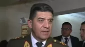 Comandante General de las FFAA: "El Perú ha resuelto este problema" - Noticias de estado-emergencia