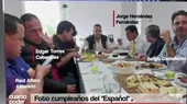 Comandante general de la Policía aparece en foto por el cumpleaños de El Español - Noticias de poder judicial