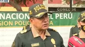 Comandante general de la Policía: Estamos buscando a todos los requisitoriados  - Noticias de luis-garay