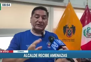 Comas: Amenazan de muerte a alcalde tras desalojar a ambulantes del mercado Chacra Cerro