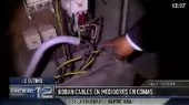Comas: roban cables de subestación eléctrica y dejan sin luz toda la zona - Noticias de cables