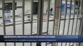 Comas: video muestra cómo 'raquetero' golpeó y arrastró a una mujer - Noticias de raqueteros