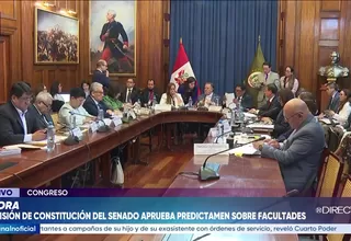 Senado: Comisión de Constitución aprueba 20 puntos de facultades y debatirá siete materias adicionales