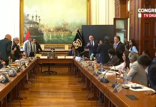 Ministro César Astudillo e Iber Maraví protagonizan cruce verbal en Comisión de Constitución del Senado