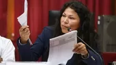 Congreso: Levantamiento de Inmunidad decidió devolver caso de Yesenia Ponce al PJ - Noticias de betty-white