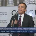 Héctor Becerril: Otorgan plazo de 15 días para investigarlo por caso Los temerarios del crimen