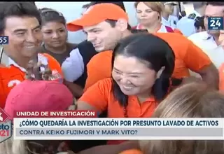 ¿Cómo quedaría la investigación por presunto lavado de activos contra Keiko Fujimori y Mark Vito?