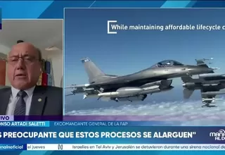 Compra de F-16: exjefe de la FAP advierte que retraso afecta proceso técnico de más de una década