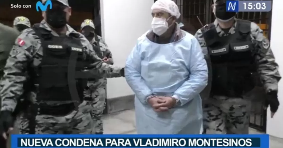 Condenan a 17 años de cárcel a Vladimiro Montesinos por secuestro de Gustavo Gorriti Condenan a 17 años de cárcel a Vladimiro Montesinos por secuestro de Gustavo Gorriti